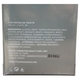 Fcuk By French Connection For Women. Eau De Toilette Spray 3.4 Ounces