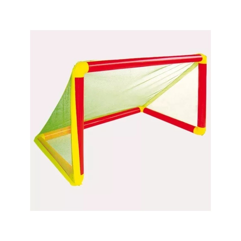 Hacer y Aprender Portería Infantil Chuta-gol, Juguete Educativo, 92x55cm.