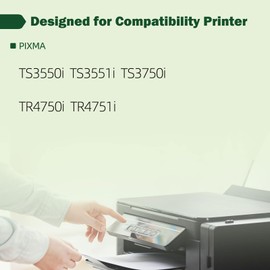 Firstoner PG-575XL Printer Cartridges, PG-575XL Printer Cartridges Black Replacement for Canon 575 Cartridges Compatible with Canon PIXMA TS3550i TS3551i TS3750i TR4750i TR4751i (575XL Black)