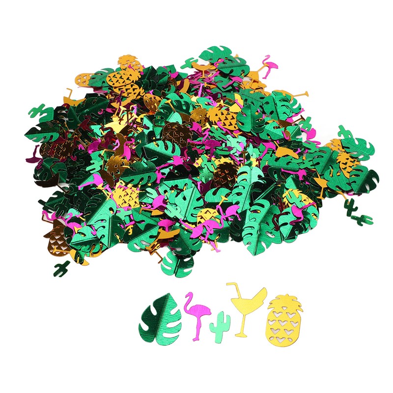 5 Pack 150g Confetti Flamingo Party Glitter Sequin Confetti Baby