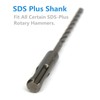 3PCS,5/16"x6",SDS Plus Hammer Drill Bits