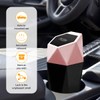FALVFUN Car Trash Can with Lid, Mini Leakproof Fragrance Vehicle