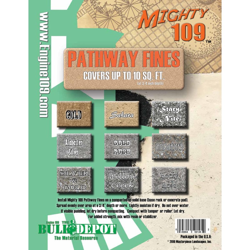 Pathway Fines, Stary Nite, Covers up to 10 Sq. Ft.,