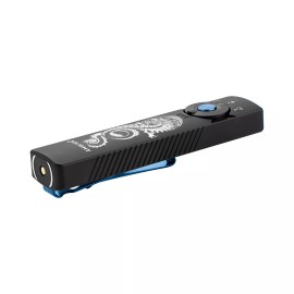 Olight Arkfeld Pro Dragon CW Flat Flashlight, LED Light/UV/Green Beam, 1300 Lum