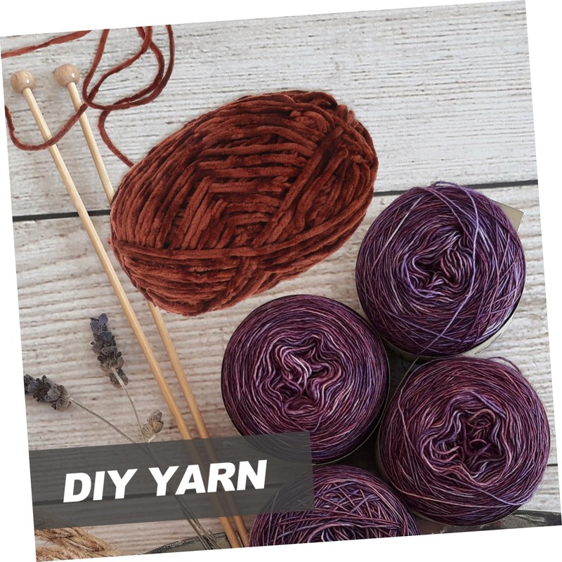 CORHAD Wool Thread for Crocheting Knitting Soft Yarn for Blanket