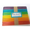 Large Eco Wooden Lollipop Coloured Craft Sticks Lolly 150mm x