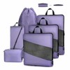 Carttiya Suitcase Organiser Compression Set, Packing Cube Set Compression Your