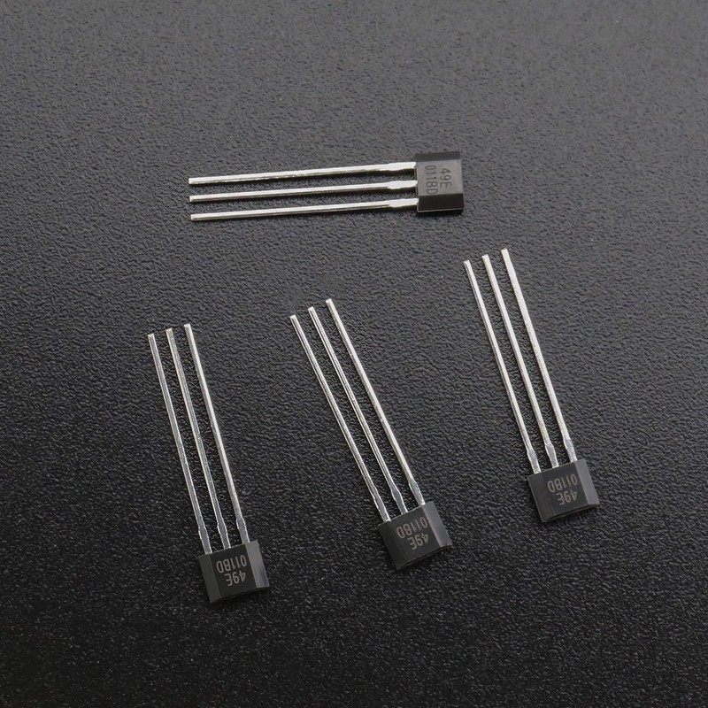 EMSea 20Pcs 49E TO-92 Linear Hall Effect Sensors 3 Pins