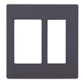 Panasonic WTA7112HK Switch Plate Switch + Outlet Plate Matte Gray