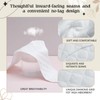 Boyiee 4 Pcs Reusable Cotton Bra Liners Under Bra Bra