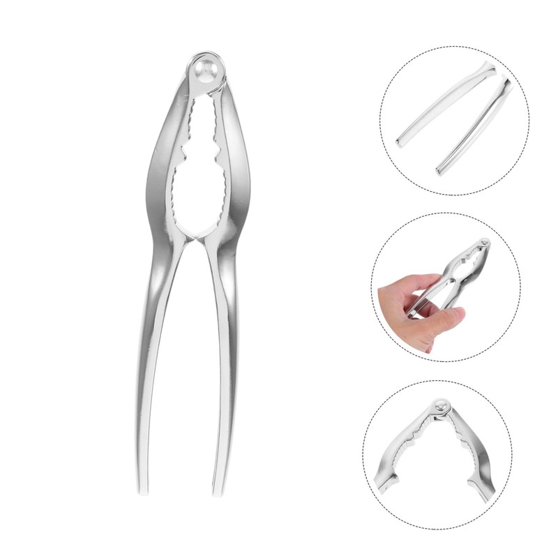 LIFKOME Heavy Duty Seafood Cracker Tool Multi-Purpose Nutcracker for Lobster