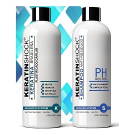 Keratina Brasileña Alaciante Cirugía Capilar + Shampoo 250ml