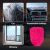 Ziciner Premium Microfiber Wash Mitt, Soft Scratch-Free Double-Sided Chenille Washing