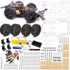 LK COKOINO Rear-Wheel Drive Robot Car Chassis Kit with Servo,