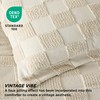 Bedsure King Size Comforter Set Beige, Boho Tufted Bedding Comforter