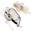 2 Piece Spring Catch Snap Lock Mini Latch Push Catches
