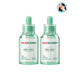 Dr. (1+1) Red Blemish Clear Hyal Cica Soothing Serum 50mL / (1+1) 레드 블레미쉬 클리어 히알 시카 수딩 세럼 50mL