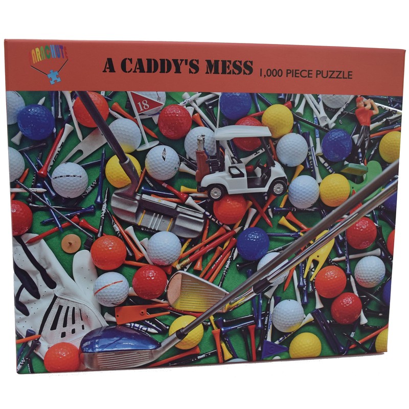 Parachute Puzzles A Caddy's Mess - Puzzle de 1000 piezas,