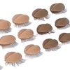 9 Pairs Replaced Eyelids Silicone Removable Eyelids with Lashes for