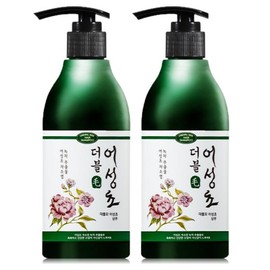 Double M 더블모 어성초 샴푸 두피 약산성 비듬 샴푸 300ml 2개 Double M Achyranthes Shampoo Scalp Mild Dandruff Shampoo 300ml 2pcs [Eoseongcho Shampoo 300ml, 2 pieces]