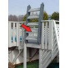 Fanta-Sea® Swing-Up Ladder Step for Fanta-Sea Swimming Pools - Brown (Single Step Only)