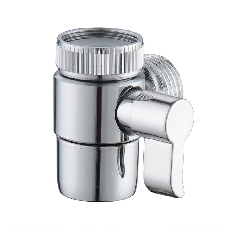 2 x 3-way shower valve, shower attachment for bath taps,