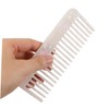 Outanaya 2pcs Portable Acetate Wide Tooth Comb with Static Technology