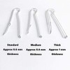 Pure Tone BTE Earmold Pre Bent Hearing Aid Tubes 10pcs