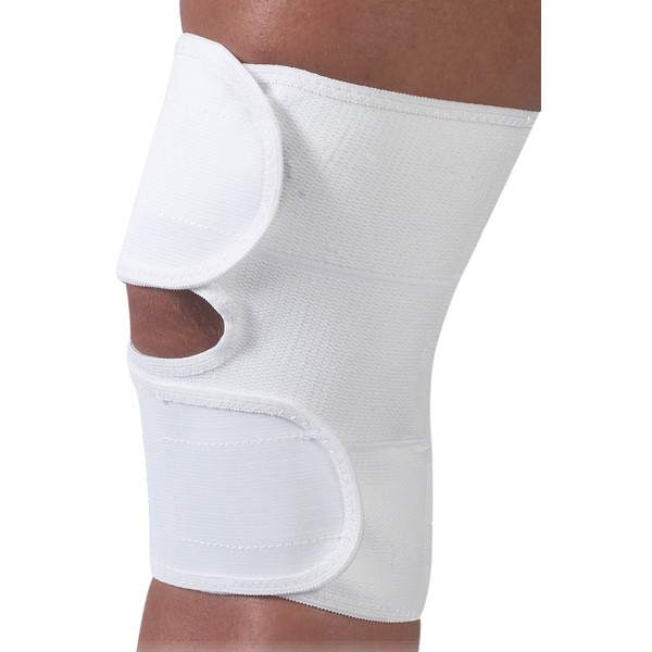 Bilt-Rite Mastex Health Knee Support with Stays, White, Small