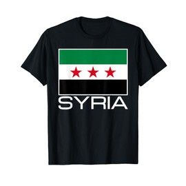 SYRIA FLAG 2024 SYRIAN INDEPENDENCE REVOLUTION FLAG T-Shirt