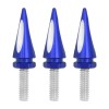 HDBUBALUS Blue Spike Wind Screen Windshield Bolts For Harley 96-2013