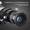 M42X0.75 to 1.25inch Adapter Aluminum Alloy Compression Ring for Telescope