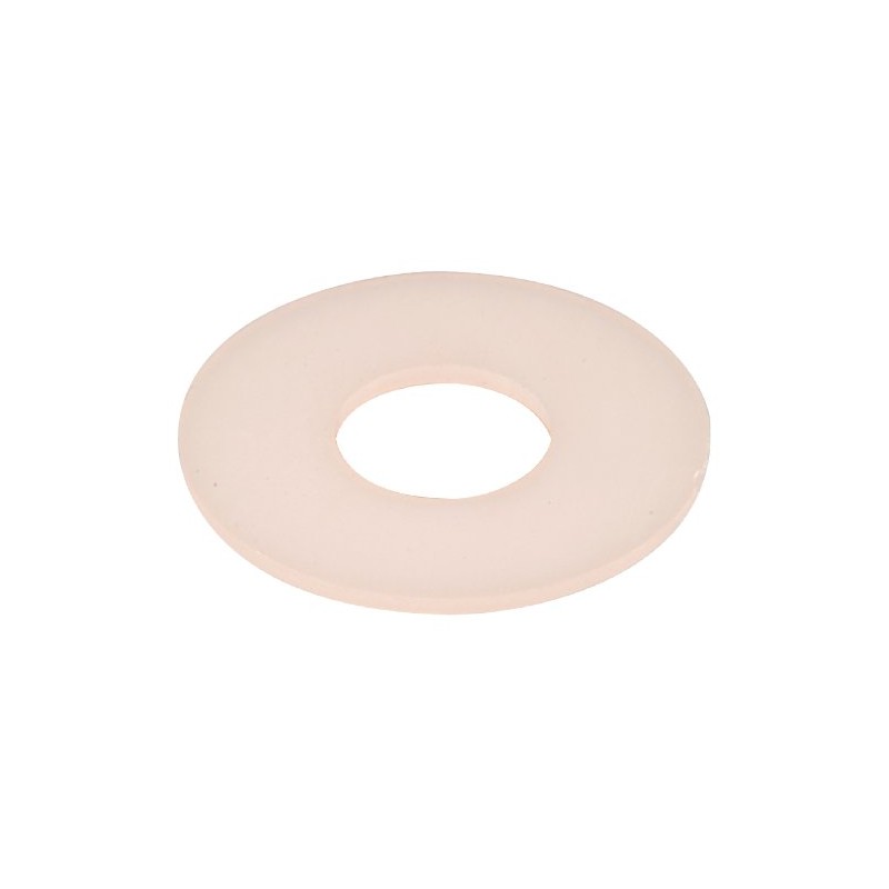Hillman 59459 #10 Nylon Flat Washer, 70-Pack,White