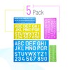 Mr. Pen Letters and Numbers Alphabet Templates, Letter Stencils, Pack