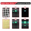 FXC 12V 24V DC 4 Gang Rocker Switch Aluminum Panel