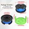 HONSNKS Hyper Tough Weed Eater String, Weed Wacker Line Compatible