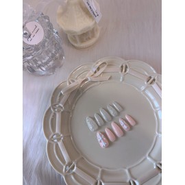 Chrome event handmade nails❤Self-nail tip sticker new product discount - long stiletto / 크롬 이벤트 수제네일❤셀프네일팁스티커 신상할인 - 롱 스틸레토