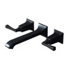 SITGES Bathroom Wall Faucet, Heavy Duty, Brass Constructed Wall Mount