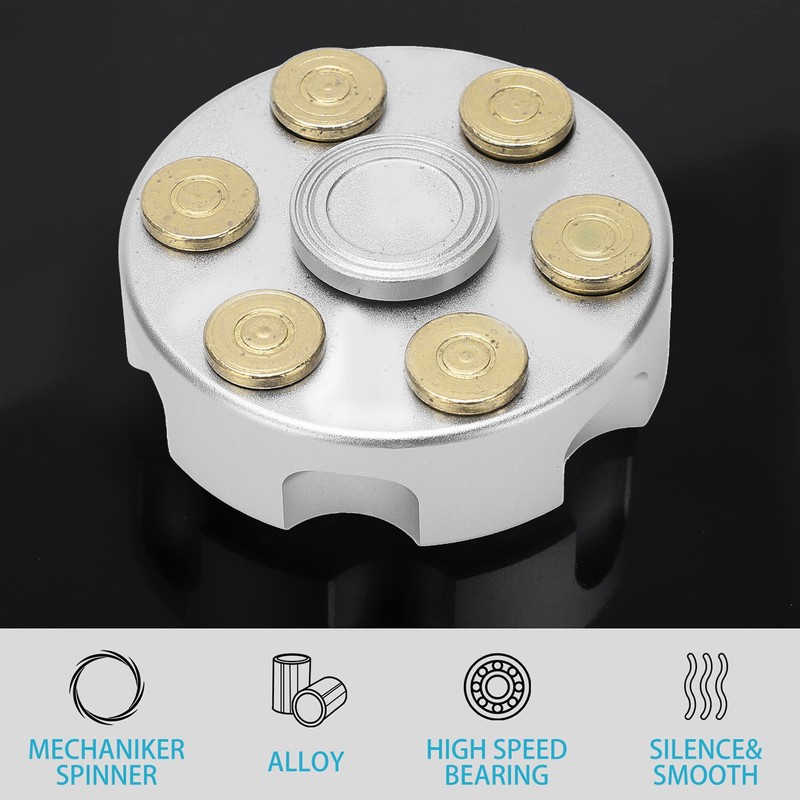 Fingertip Gyroscope Toy Detachable Relieves Stress Metal Rotating Decompression Toy