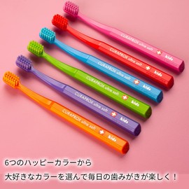 Clabrox Kids Toothbrush for Kids (Ages 4-12) Green