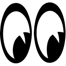 5.5 x 5 Moon Eyes Racing Drag Strip Fast Race Vinyl Die Cut Decal Bumper Sticker, Windows, Cars, Trucks, laptops, etc