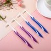 WLLHYF 4 Pcs Tuft Toothbrush Tufted Brush, Interspace Toothbrushes End-Tuft