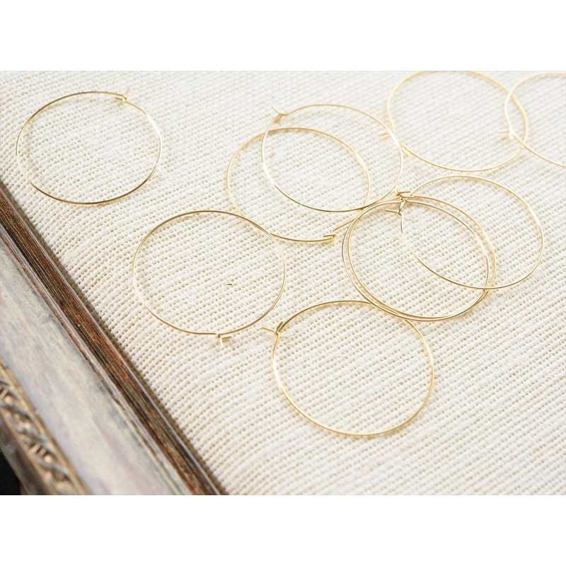 ピアスパーツ フープピアス 316L サージカルステンレスピアス 金属アレルギー対応 5ペア 10個 10ヶ ハンドメイド アクセサリーパーツ