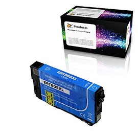 OCProducts Remanufactured Ink Cartridge Replacement for Epson 802 802XL for Workforce Pro WF-4720 WF-4730 WF-4734 WF-4740 EC-4020 EC-4030 EC-4040 (Cyan)