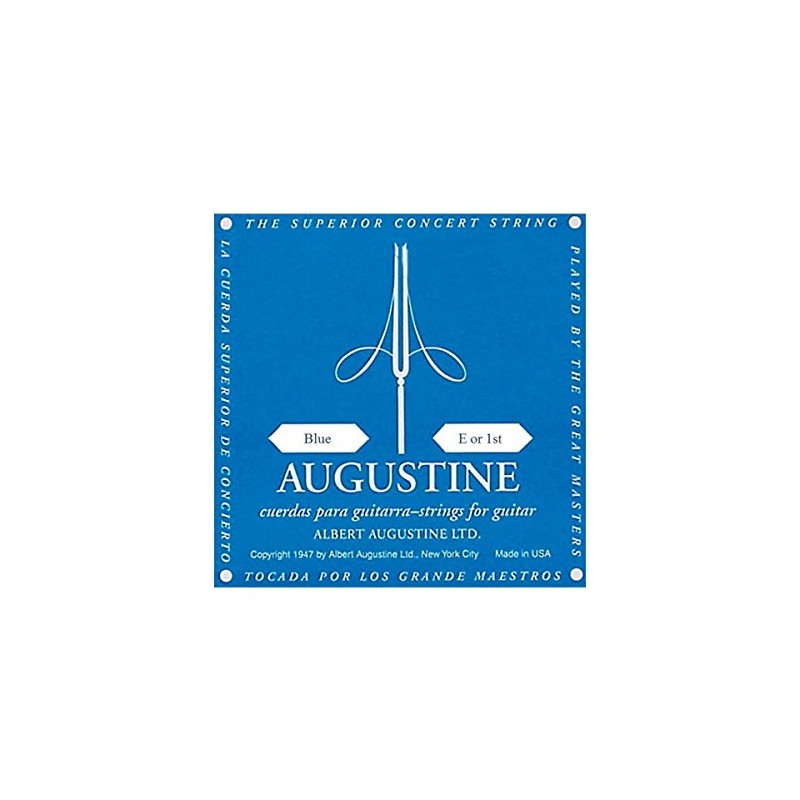 AUGUSTINE オーガスチン クラシックギター弦 ブルー1弦 BLUE 1st