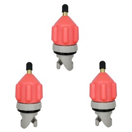 57lilina 3pcs Sup Paddle Board Inflator Air Pump Adapter Adaptor Attachments for Inflatables Kayaks Boats Stand Up Paddleboard Valve Connector Accessories Pink