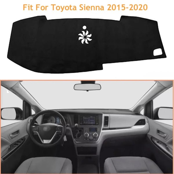 Unbranded Universal Car Dashboard Anti-Glare Mat Sun Shield for 2015-2020