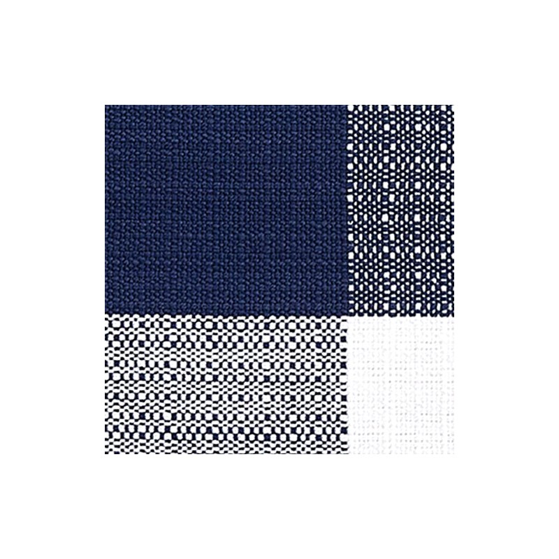 Split P Block Check Woven Placemat Set of 4