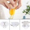 White Egg Poacher, Microwave Egg Boiler Poacher, 2 Cavity Nonstick
