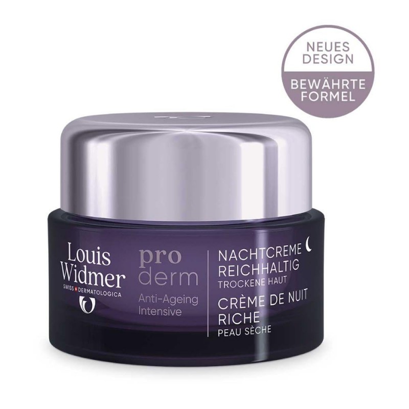 Widmer Proderm Night Cream Rich without Perfume 50 ml
